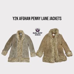 JAQUETAS Y2K AFGHAN PENNY LANE