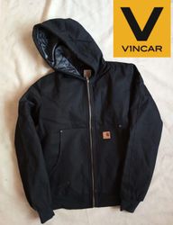 Carhartt Rework Style black Hood Jackets