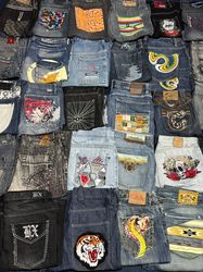 Jeans baggy stile Y2K