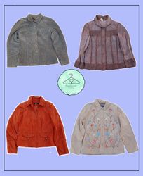 Abrigos de piel de oveja Y2K