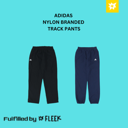 Calças de Treino de Nylon com Marca Adidas