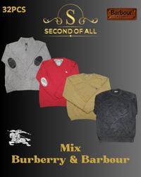 Barbour & Burberry Pullover 30 Stück