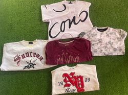 ラウンドネック刺繍スウェットシャツ 26枚