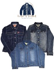 jaquetas de denim Y2K