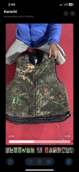 Carhartt rework style camo vests