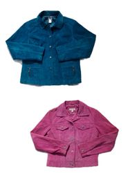Y2k Suede Blazer jackets