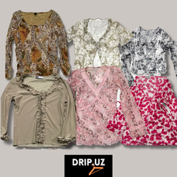 Y2K Frauen Italienische Tops Gothic/Romantisch/Erd..