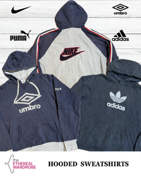 ブランドスウェットシャツ フーディー 10点セット（Nike、Adidas、Umbro、Russel..