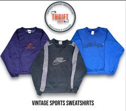T563 Felpe Vintage Adidas/Nike/Puma 10PC