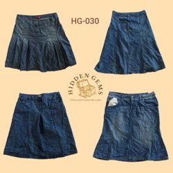 Gonne di jeans floreali miste Y2K (HG-030)