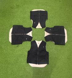 Rework-Stil Carhartt schwarze Weste