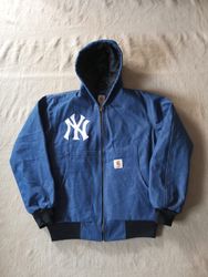 Carhartt Yankees blue rework style jacket 20 pcs