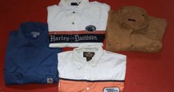 Chemises pour hommes Burberry / Harley Davidson / ..