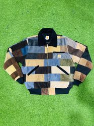 Rework style carhartt corduroy jackets