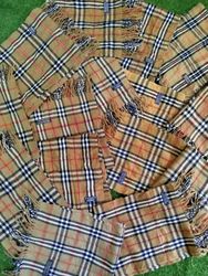 Burberry scarves biege colours