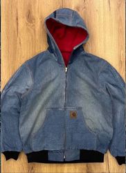 AW24 VIP AFTERLIFE Upcycled Carhartt/RL Kapuzenjac..