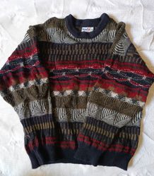 Herren Muster Pullover