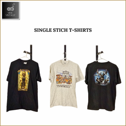 SINGLE STICH T-SHIRTS