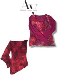 Schöner Mesh- und Polyester-Top 25 Stück