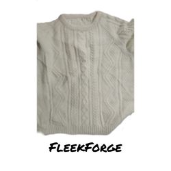 Aron Sweaters Only White