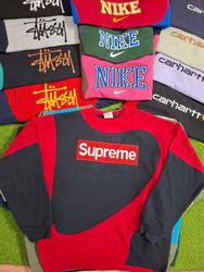 Moletom Rework Style Supreme.