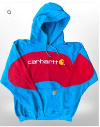 Rework Style Carhartt Pullover Hoodie