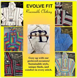 Parka style sweaters 20-pcs