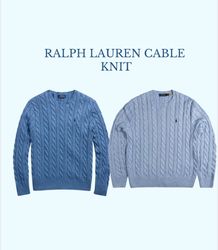 Ralph Lauren en maille torsadée