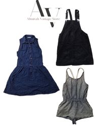 Y2K MACACÕES DE JEANS GRADE AB