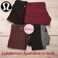 Y2K Lululemon Leggings/Trousers: 10 Pcs