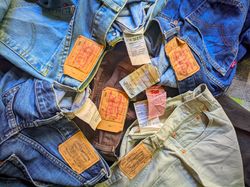 Levi's501 paper tag jeans