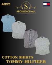 Tommy Hilfiger Cotton Shirts-40Pcs