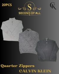 Calvin klein 1/4 Zippers-20Pcs