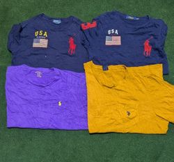 Camisetas Polo Raph Lauren One Logo 20 Peças