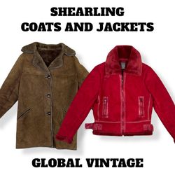 Casacos e Jaquetas de Shearling - 9 Peças