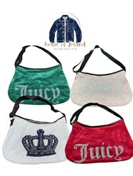 Upcycled Juicy Couture bags
