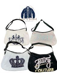 Upcycled juicy couture bags