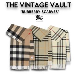 Burberry Scarves - 15 pcs