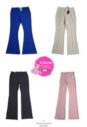 Y2k unique colours poly pants