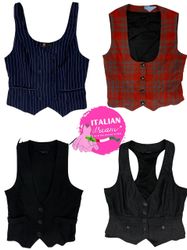 Y2k Ladies Vest Coat