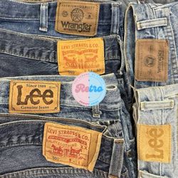 Levi's Wrangler Lee Jeans/Hosen: 10 Stück