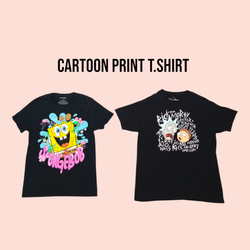 Cartoon Print T.shirt