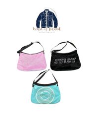 Upcycled juicy couture bags