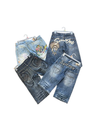 Hip hop y2k Denim short 10 piece