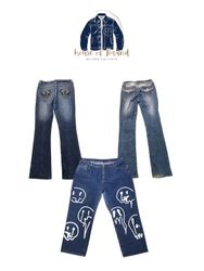 Stylische Hip-Hop-Jeans