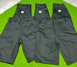 Carhartt Rework Style Black Shorts
