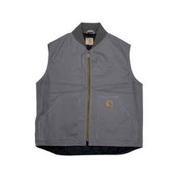 Rework-Stil Carhartt graues Gilet