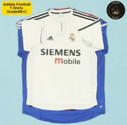 Authenticated Adidas Football T-Shirts 24 (Grade B..