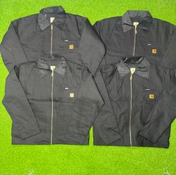 Carhartt Rework Style Black Detroit Jacket