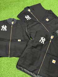 Carhartt x NY Yankees gilet neri